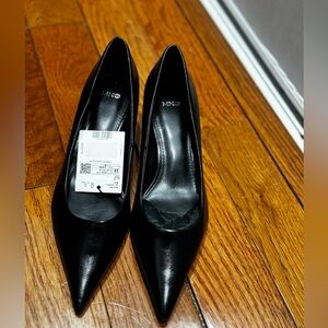 Mango Black Women's Heels